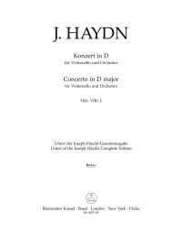 Concerto for Violoncello No.2 in D major (Hob.VIIb:2) (Bass)