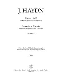 Concerto for Piano in D major (Hob.XVIII:11) (Viola)