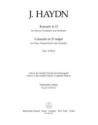 Concerto for Piano in D major (Hob.XVIII:11) (Cello/Bass)