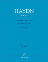 Il mondo della luna (Die Welt auf dem Monde) (Hob.XXVIII:7) (Vocal Score)