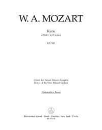 Kyrie in D minor (K.341) (Cello/Bass)