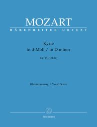 Kyrie in D minor (K.341) (Vocal Score)