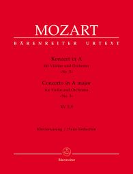 Concerto for Violin No.5 in A major (K.219) (Violin & Piano)
