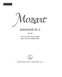 Symphony No.16 in C major (K.128) (Viola)