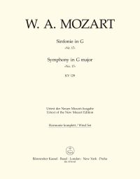 Symphony No.17 in G major (K.129) (Wind Set)