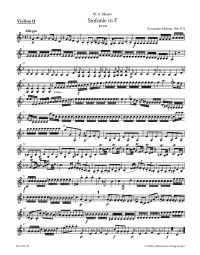 Symphony No.18 in F major (K.130) (Violin II)