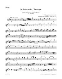 Symphony No.31 in D major (K.297) (Paris) (Wind Set)