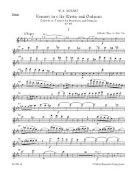 Concerto for Piano No.24 in C minor (K.491) (Wind Set)