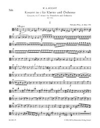 Concerto for Piano No.24 in C minor (K.491) (Viola)