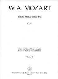 Sancta Maria, mater Dei (K.273) (Violin II)