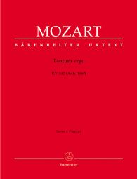 Tantum ergo in B-flat (K.142) (Full Score)