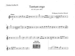 Tantum ergo in D major (K.197) (Wind Set)