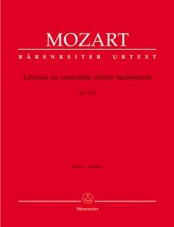 Litaniae de venerabili altaris sacramento in B-flat major (K.125) (Full Score)