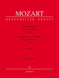 Symphony No.38 in D major (K.504) (Prague) (Full Score)