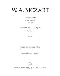 Symphony No.38 in D major (K.504) (Prague) (Wind Set)