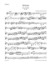 Symphony No.38 in D major (K.504) (Prague) (Violin I)