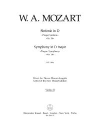 Symphony No.38 in D major (K.504) (Prague) (Violin II)