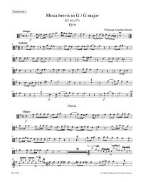 Missa brevis in G major (K.49) (Wind Set)