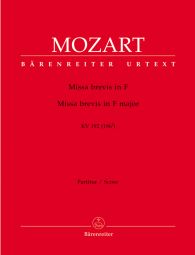 Missa brevis in F major (K.192) (Full Score)