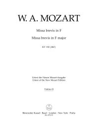Missa brevis in F major (K.192) (Violin II)
