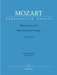 Missa brevis in F major (K.192) (Vocal Score)
