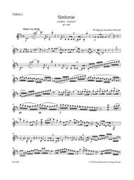 Symphony No.35 in D major (K.385) (Haffner) (Violin I)