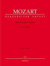 Misericordias Domini (K.222) (Full Score)