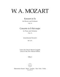 Concerto for Piano No.9 in E-flat major (K.271) (Jeunehomme) (Wind Set)