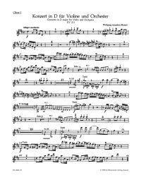 Concerto for Violin No.2 in D major (K.211) (Wind Set)
