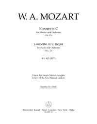 Concerto for Piano No.13 in C major (K.415))( Wind Set)