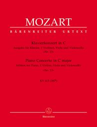 Concerto for Piano No.13 in C major (K.415) (Chamber Edition, Score & Parts)