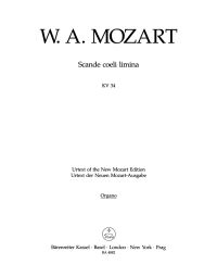 Scande coeli limina (K.34) (Organ)