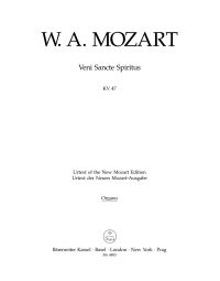 Veni Sancte Spiritus (K.47) (Organ)
