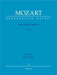 Veni Sancte Spiritus (K.47) (Vocal Score)