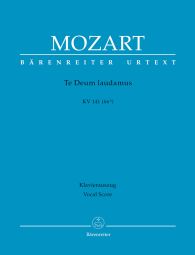 Te Deum laudamus in C major (K.141)  (Vocal Score)