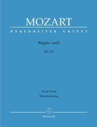 Regina coeli in B-flat major (K.127) (Vocal Score)