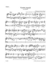 Venite populi in D major (K.260) (Organ)