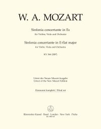 Sinfonia concertante for Violin, Viola and Orchestra in E-flat major (K.364) (Wind Set)