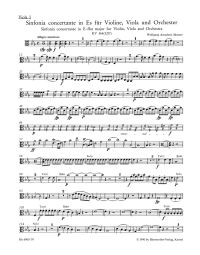 Sinfonia concertante for Violin, Viola and Orchestra in E-flat major (K.364) (Viola I)
