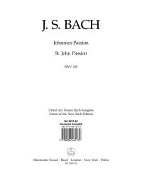 St John Passion (BWV 245) (Wind Set)