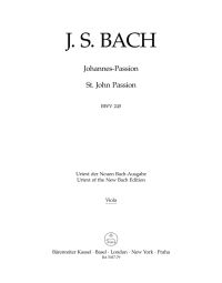 St John Passion (BWV 245) (Viola)