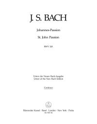 St John Passion (BWV 245) (Cello/Bass/Bassoon)
