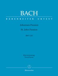 St John Passion (BWV245) (Vocal Score)
