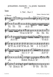 St John Passion (BWV 245) (Tenor Voice Part)