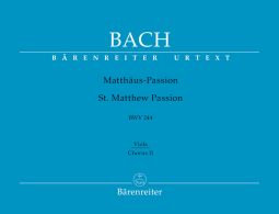 St Matthew Passion (BWV 244) (Chorus II: Viola)