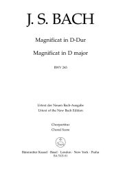 Magnificat in D major (BWV 243) (Choral Score)