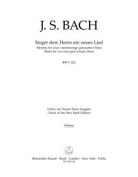Motet No.1 Singet dem Herrn ein neues Lied (BWV 225) (Bass)