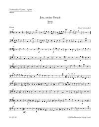 Motet No.3: Jesu, meine Freude (BWV 227) (Cello/Bass/Bassoon)