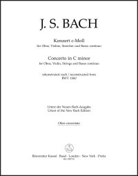 Concerto for Violin and Oboe in C minor (reconstructed from BWV 1060) (Oboe solo)