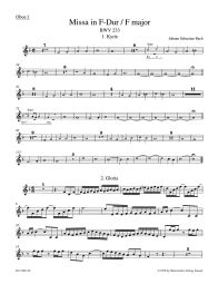 Mass in F major (BWV 233) Lutheran Mass 1 (Wind Set)